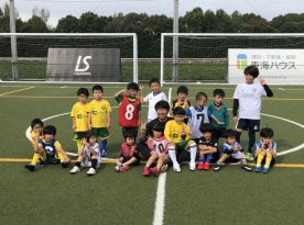 チャイルドサッカー教室・クラッキプログラムU-8を開催しました。